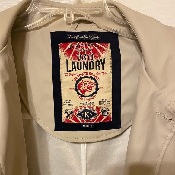 Superdry Khaki Raincoat - Med - Picture 5 of 9